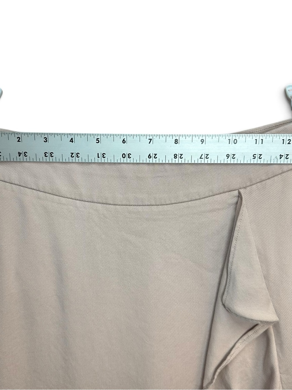 J.Crew 365 Blush Pink Ruffle Midi Skirt Size 2 Lyocell A-Line - Picture 4 of 10